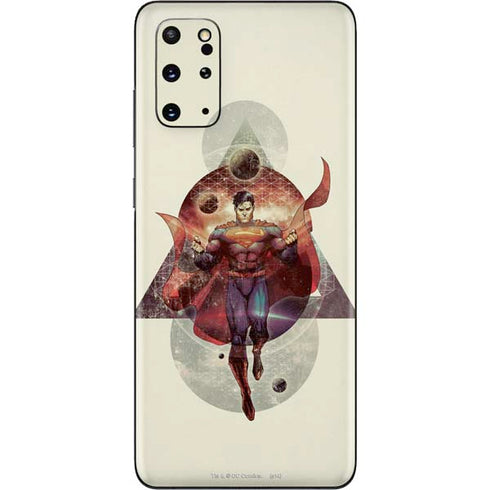DC Comics Superman Galaxy Flying Galaxy S20 Plus Skin